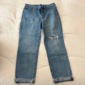 Madewell The Perfect Vintage Crop Jean Size 29